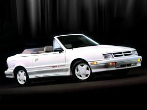 Dodge Shadow ES Convertible 1990 года